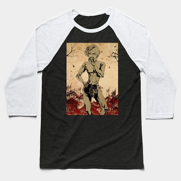 Adam record of ragnarok Baseball T-Shirt by lazymost